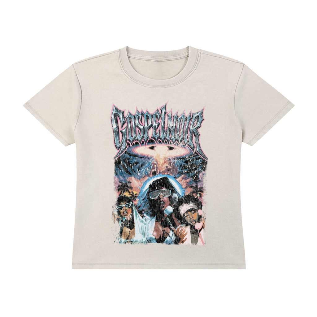 Blowin Up Crop Tee