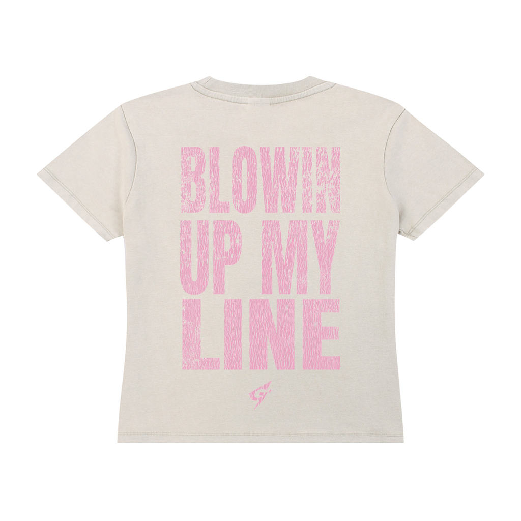 Blowin Up Crop Tee