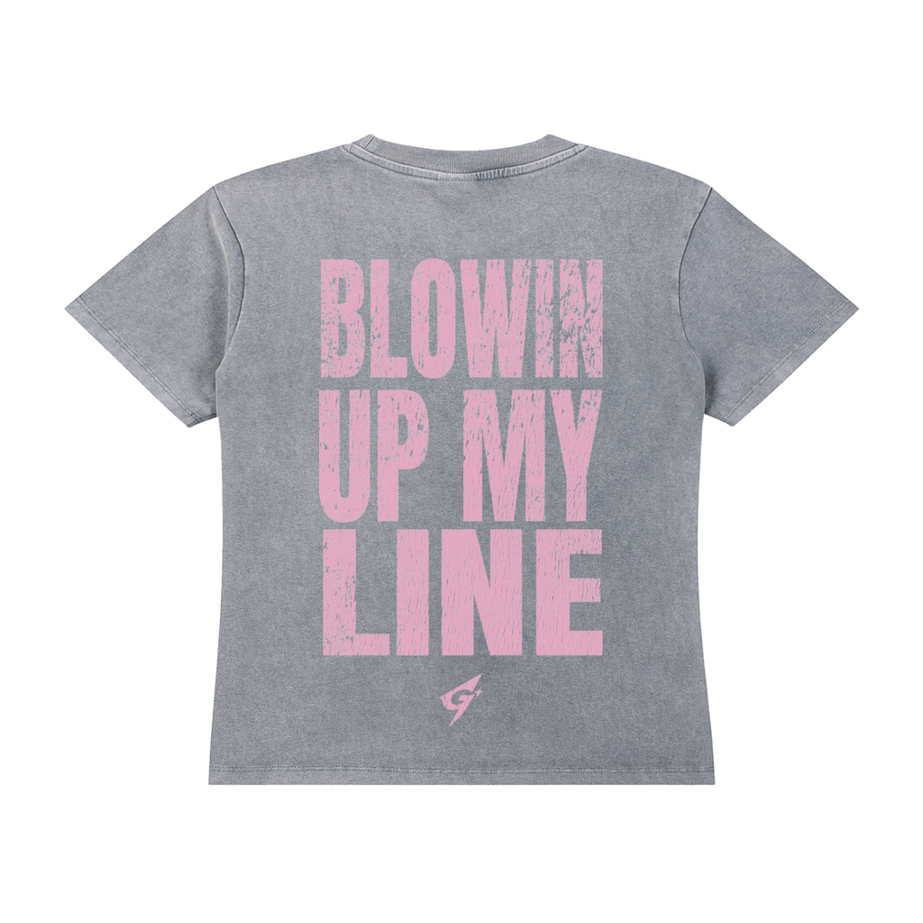 Blowin Up Crop Tee