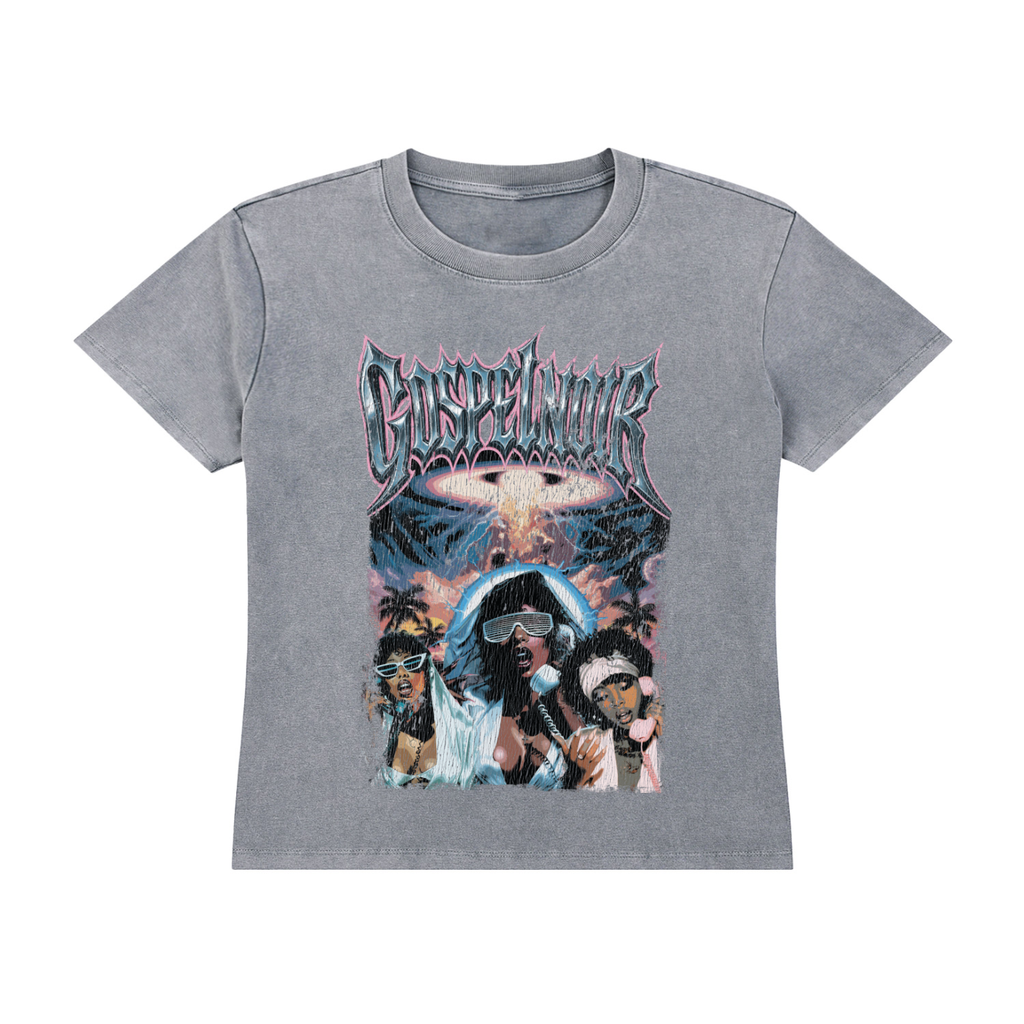 Blowin Up Crop Tee